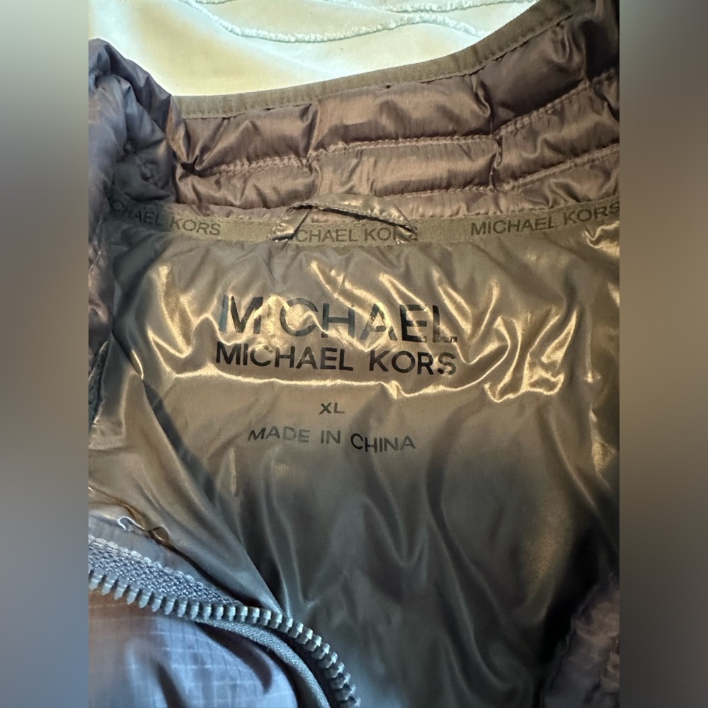 Michael Kors XL down puffy vest